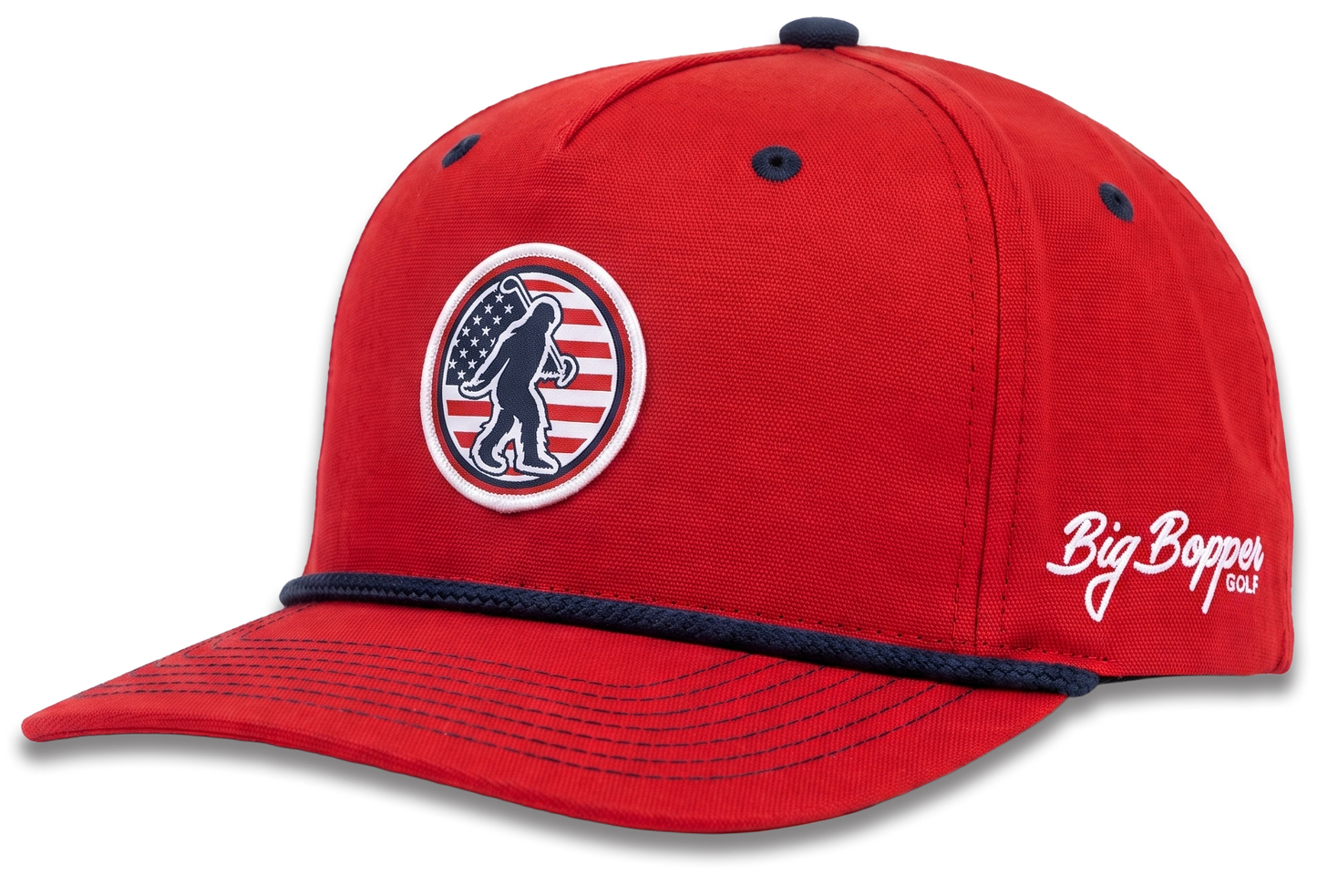 Big Bopper USA Patch Performance Rope Hat