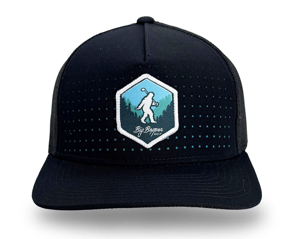 Big Bopper Bigfoot Patch Trucker
