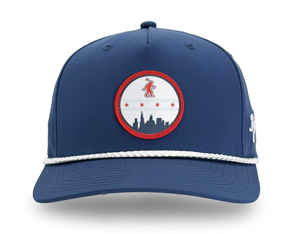 Big Bopper Chicago Flag Hat