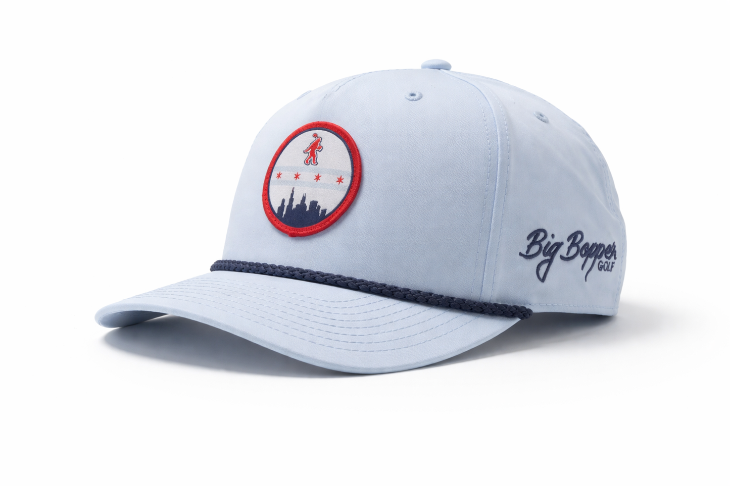 Big Bopper Chicago Flag Hat